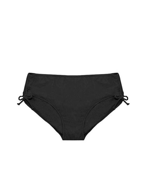Bikini calzón ajustable caderas negro