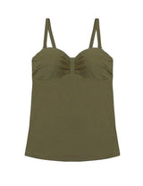 Tankini with beard and green padding