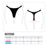 Bikini colaless ajuste lateral estampado verde