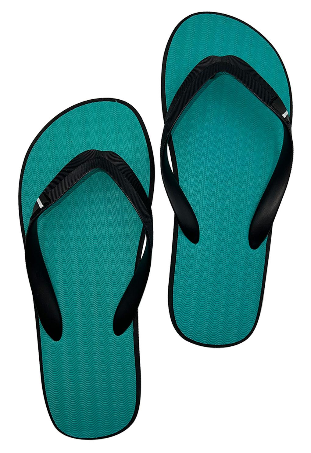 Sandalias para hombre verde