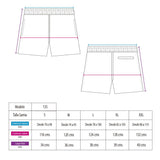 Short corto hombre morado