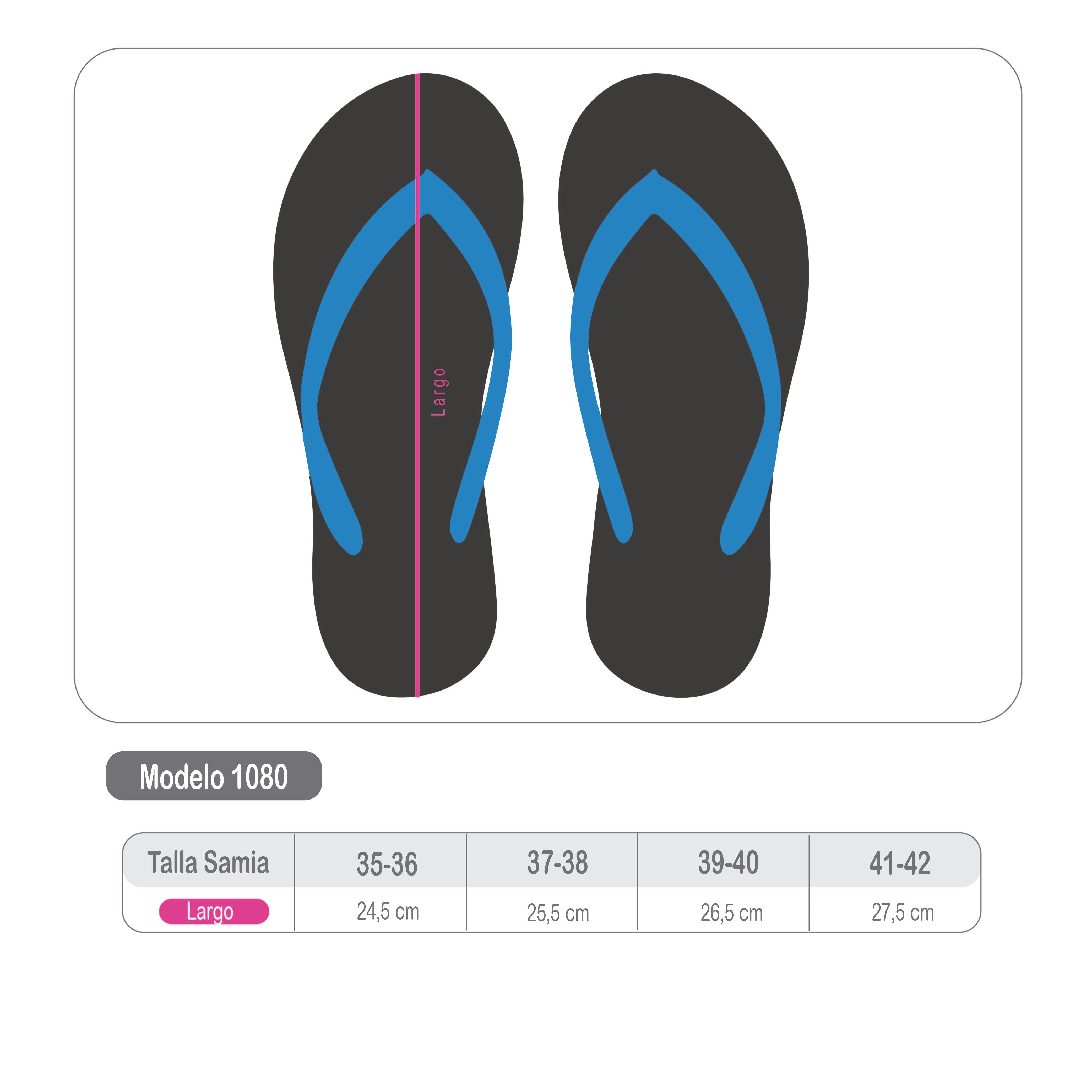 Sandalias mujer goma negras