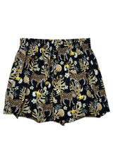 Short de playa secado rapido  mujer Leopardos