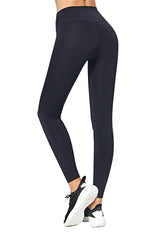 Calza sin costura delantera negra