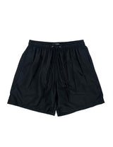 Traje de baño short largo negro mujer