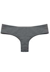 Bikini calzón culote tanga gris