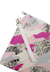 Cosmetiquero estampado manchas