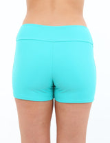 Green youth bikini shorts