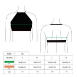 Bikini peto cruzado estampado blanco