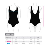 Traje De Baño Deportivo Material Resistente Diseño Costado Negro