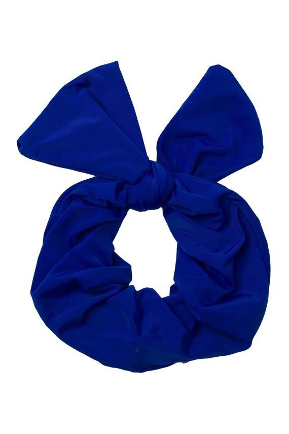 Colet para pelo  de lycra azul