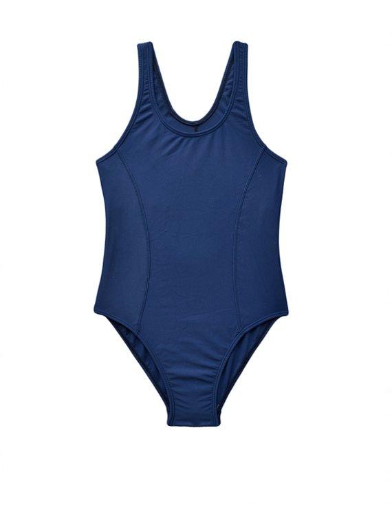 Traje de baño Deportivo para niña azul