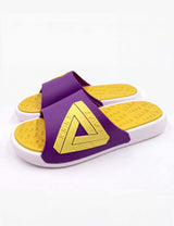 Sandalias Unisex de goma amarillo