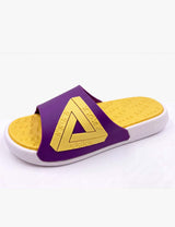 Sandalias Unisex de goma amarillo