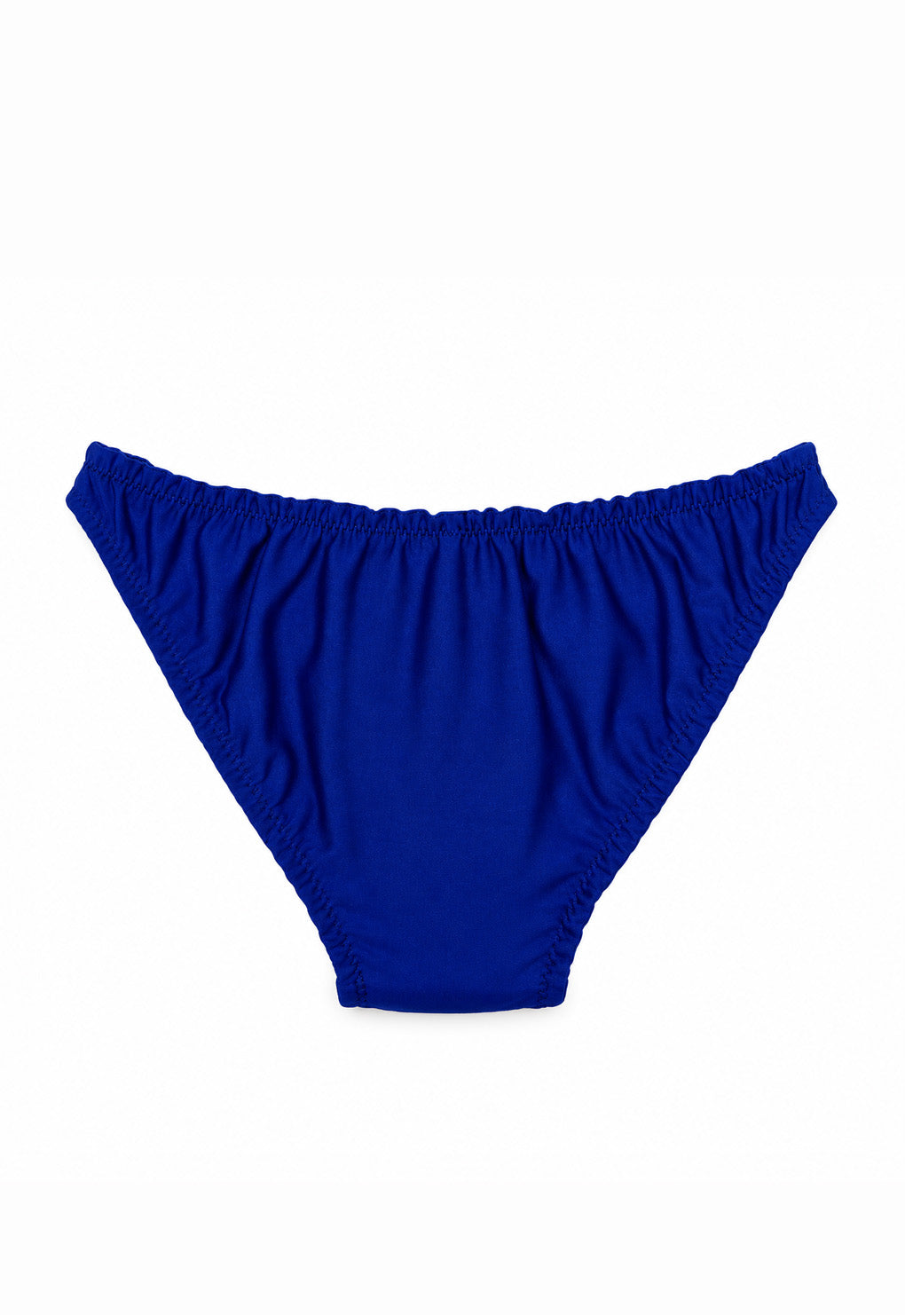 Calzón de bikini para niña azul brillante