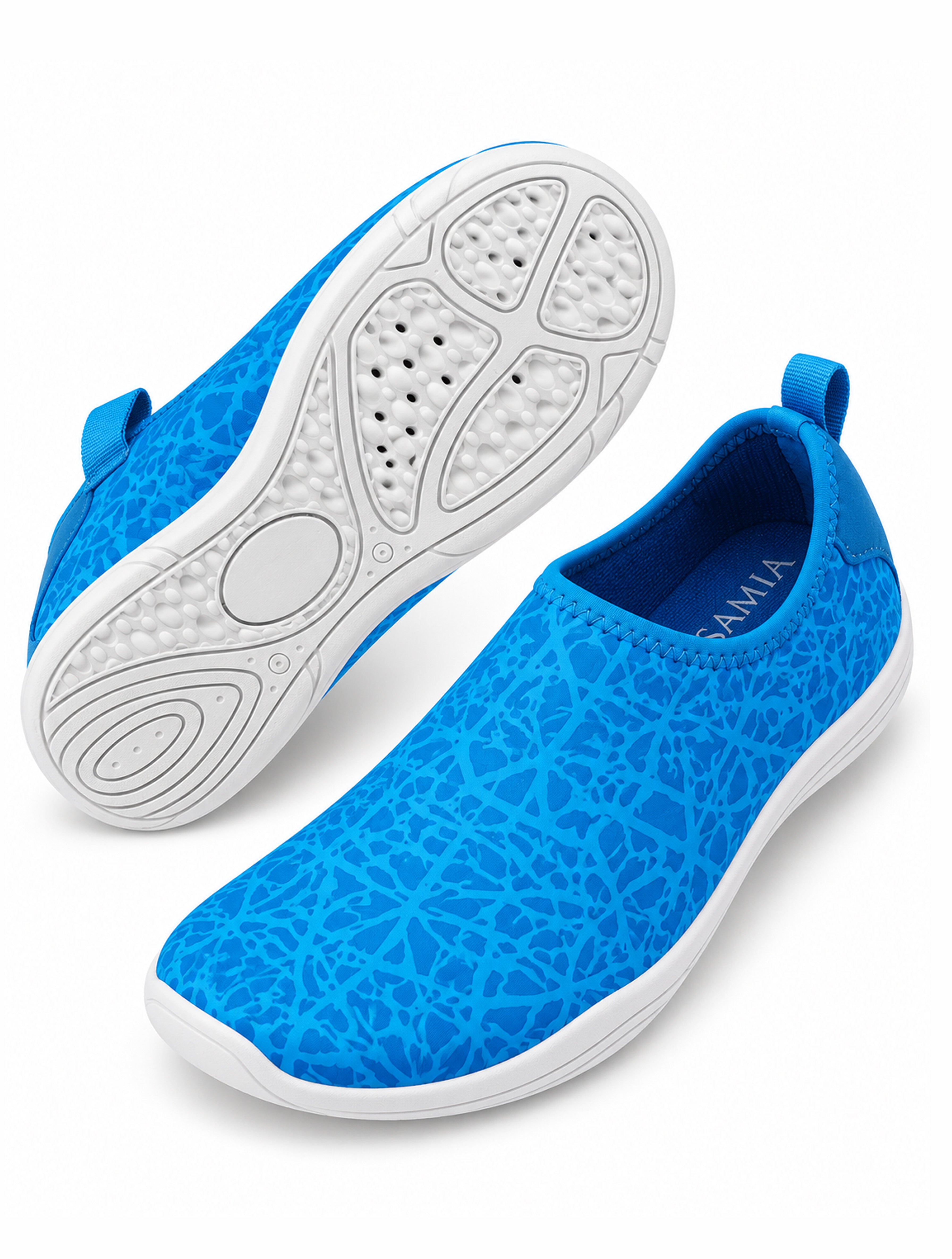 Zapatos de playa hombre azul