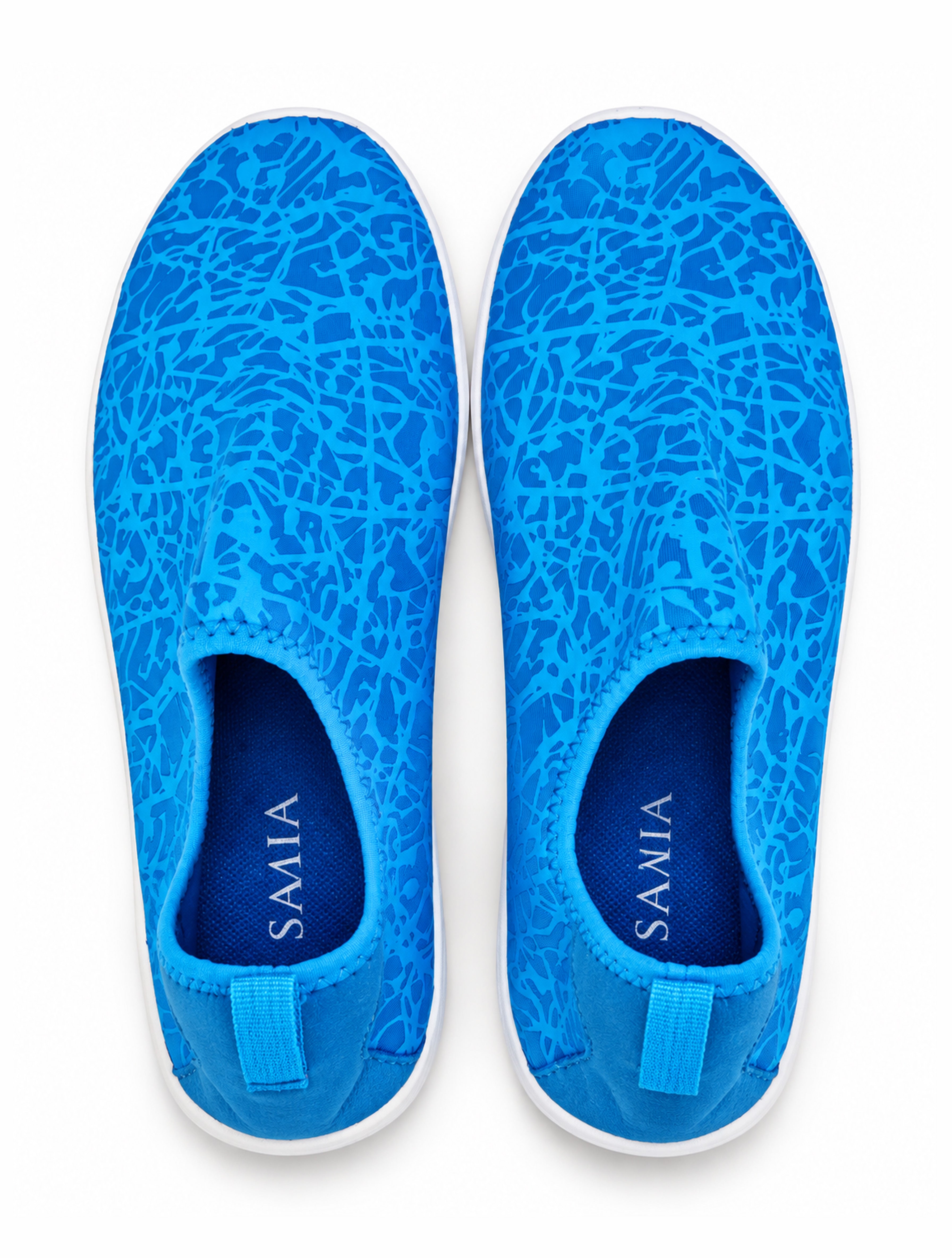 Zapatos de playa hombre azul