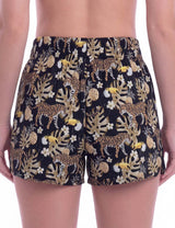 Short de playa secado rapido  mujer Leopardos