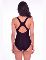 Traje de Baño Clasico Para Natacion Negro