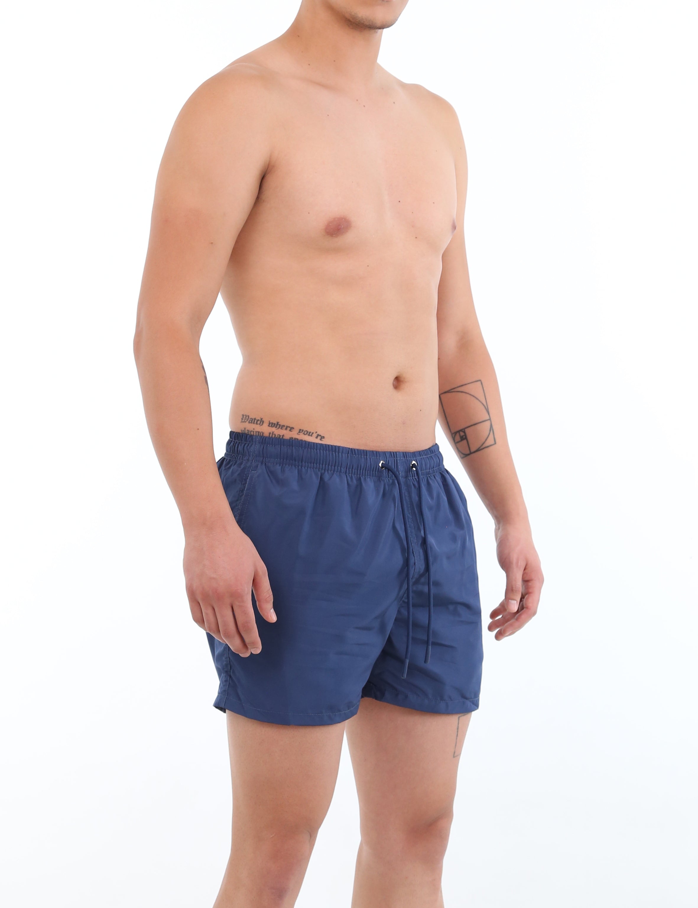 Navy blue men's shorts
