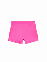 Traje de baño zunga de niña fucsia