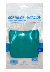 Gorro de natación de lycra verde