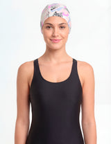 Gorros de natación de lycra estampados