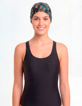 Gorros de natación de lycra estampados
