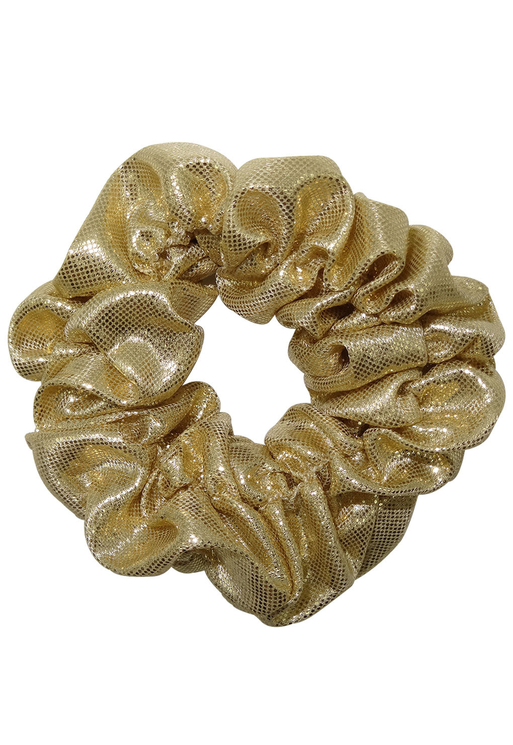 Colet con brillos dorado