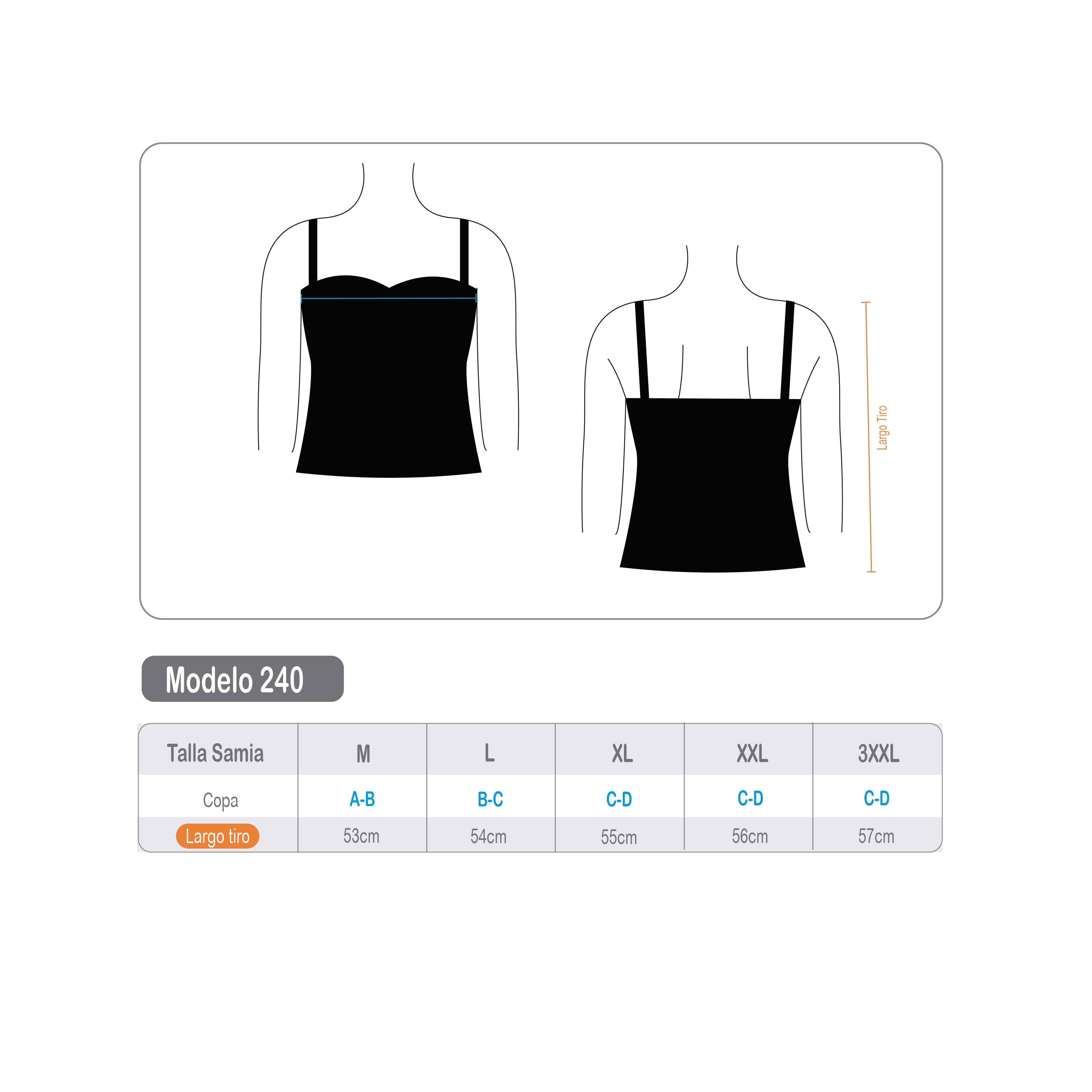 Traje de baño mujer polera tankini reductor estampado negro