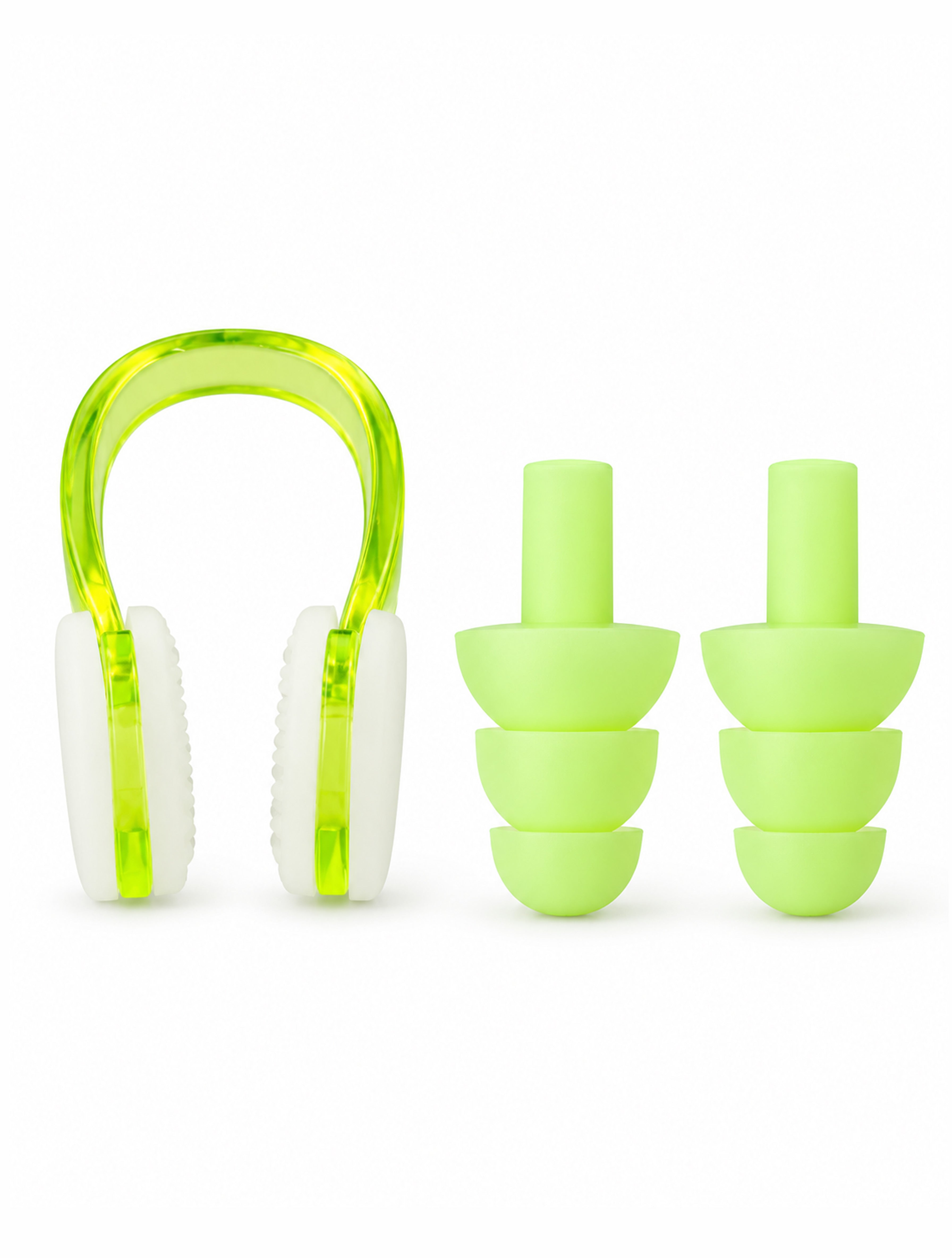 Set De Naricera Y Tapon De Oídos verde