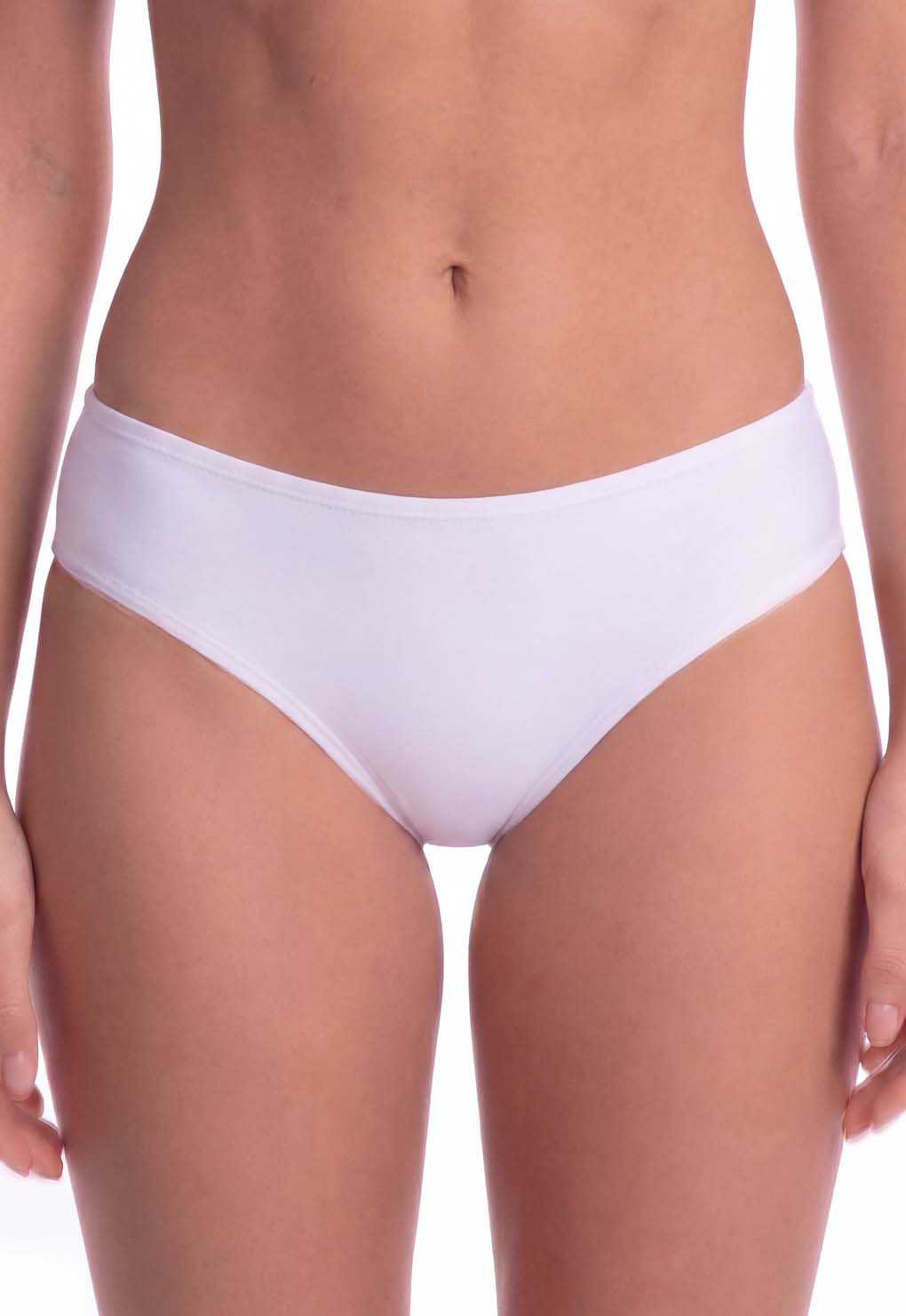 Bikini calzón culote tanga color blanco