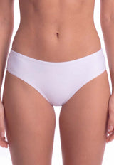 Bikini calzón culote tanga color blanco