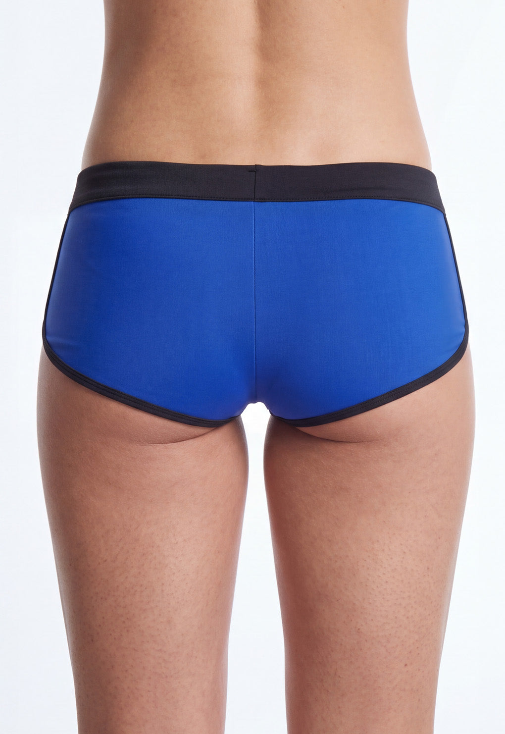 Hot pant juvenil estilo brasilero azul