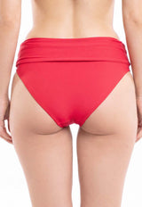 Bikini calzón pin up doble uso sandia S