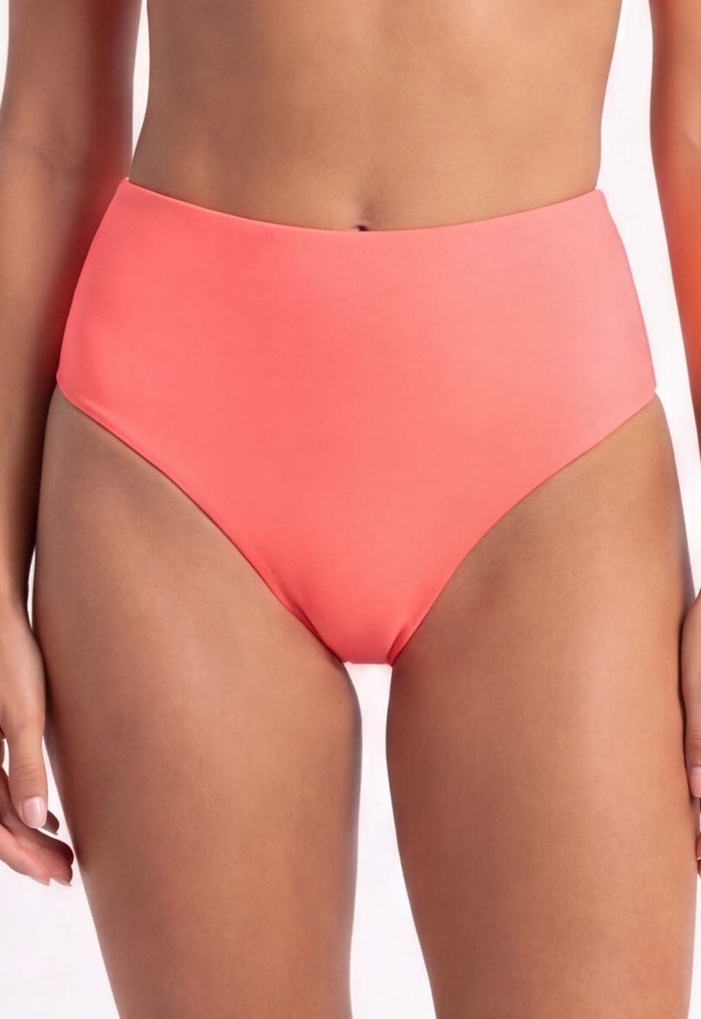 Bikini calzón pin up reductor naranja S