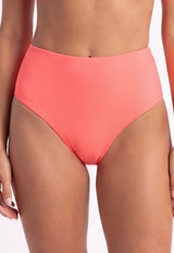 Bikini calzón pin up reductor naranja S