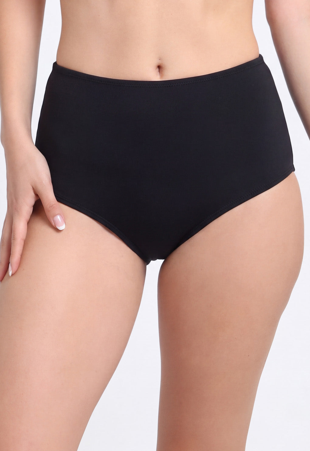 Bikini calzón pin up tanga negro