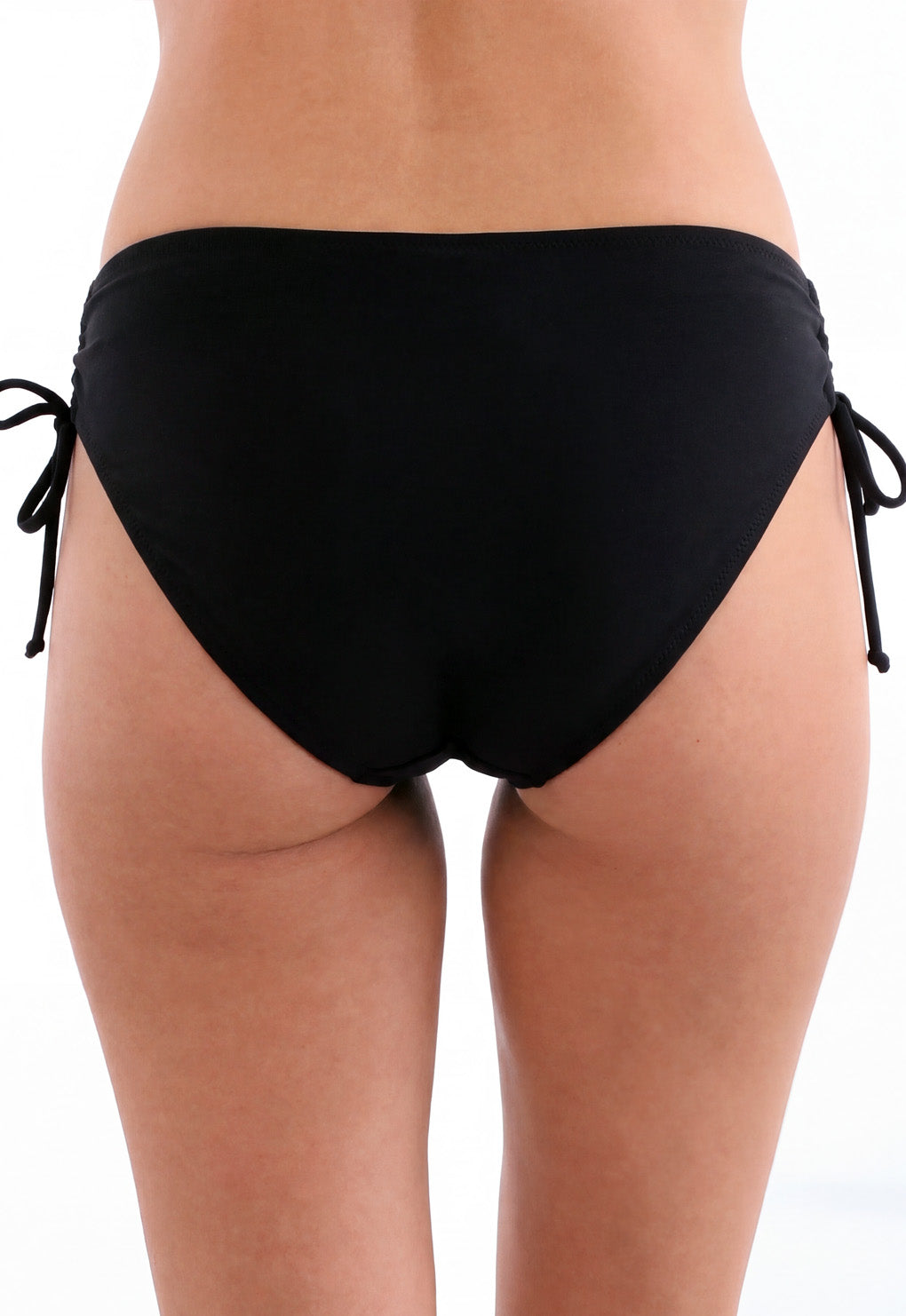 Bikini calzón ajustable caderas negro