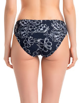 Calzón bikini con pinza negro