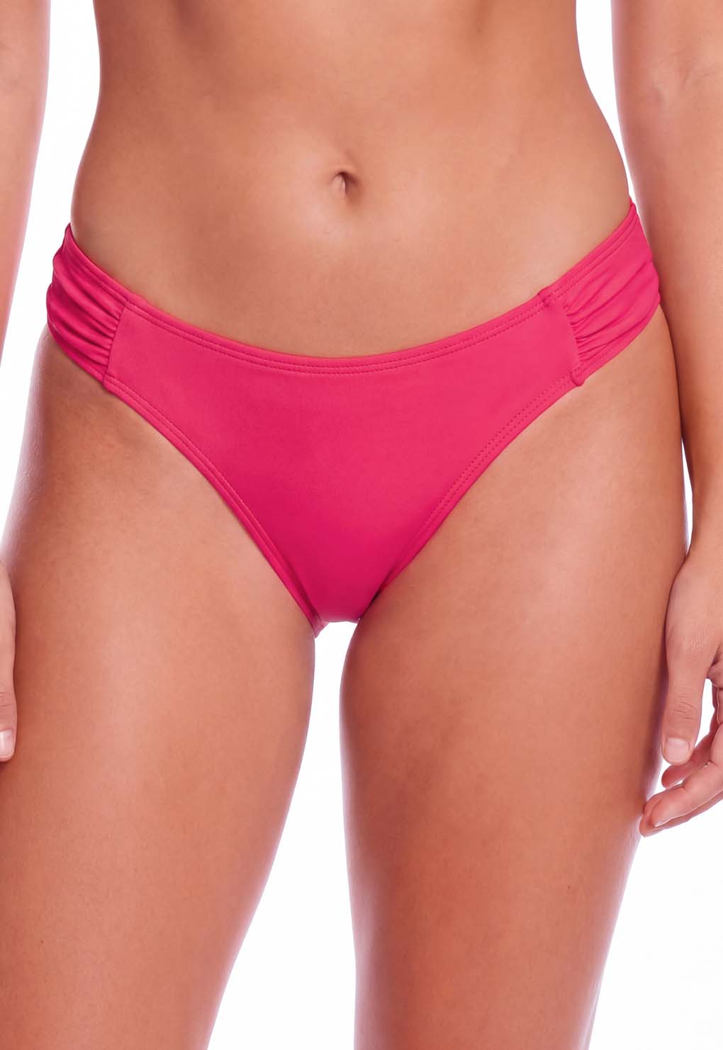 Bikini calzón con drapeado sandia