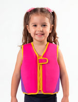 Chaqueta flotador fucsia niña