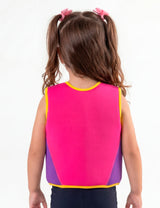 Chaqueta flotador fucsia niña