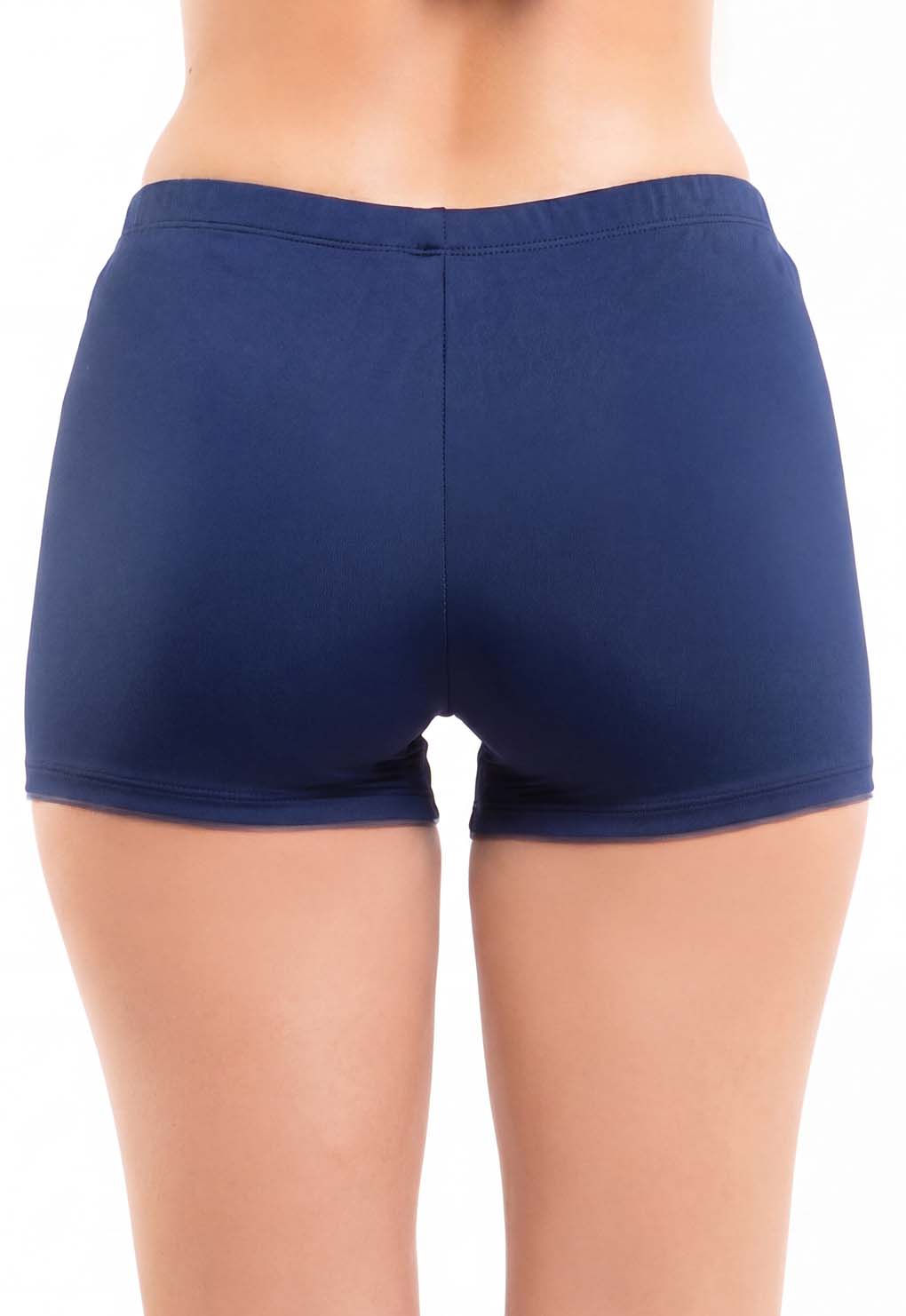 Bikini hot pants de lycra color azul