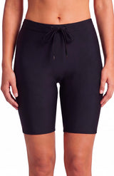 Traje de baño calza biker básica negra
