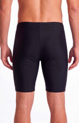 Traje de baño calza biker básica hombre negra