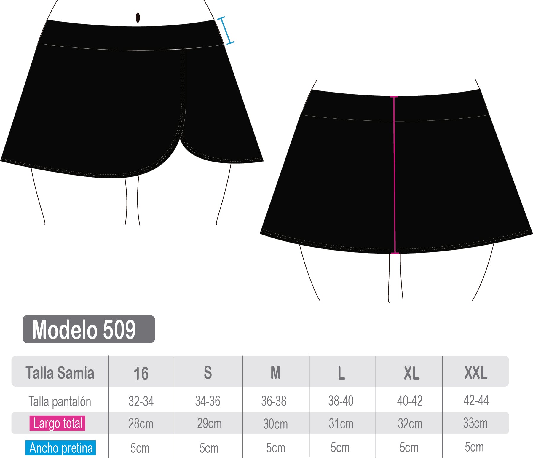 Navy blue skirt bikini briefs 