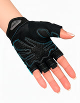 Guantes deportivos celeste
