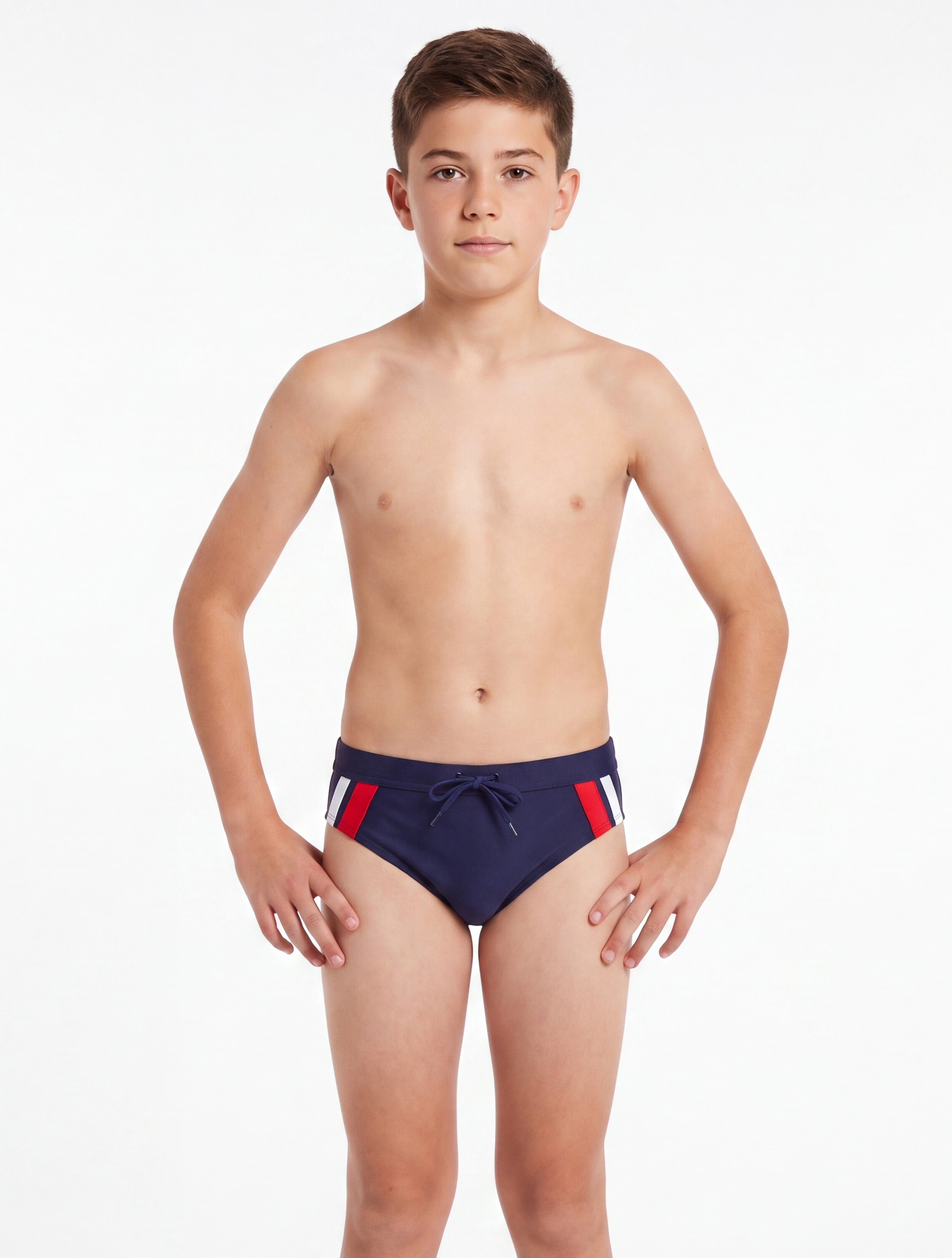 Zunga azul marino niño
