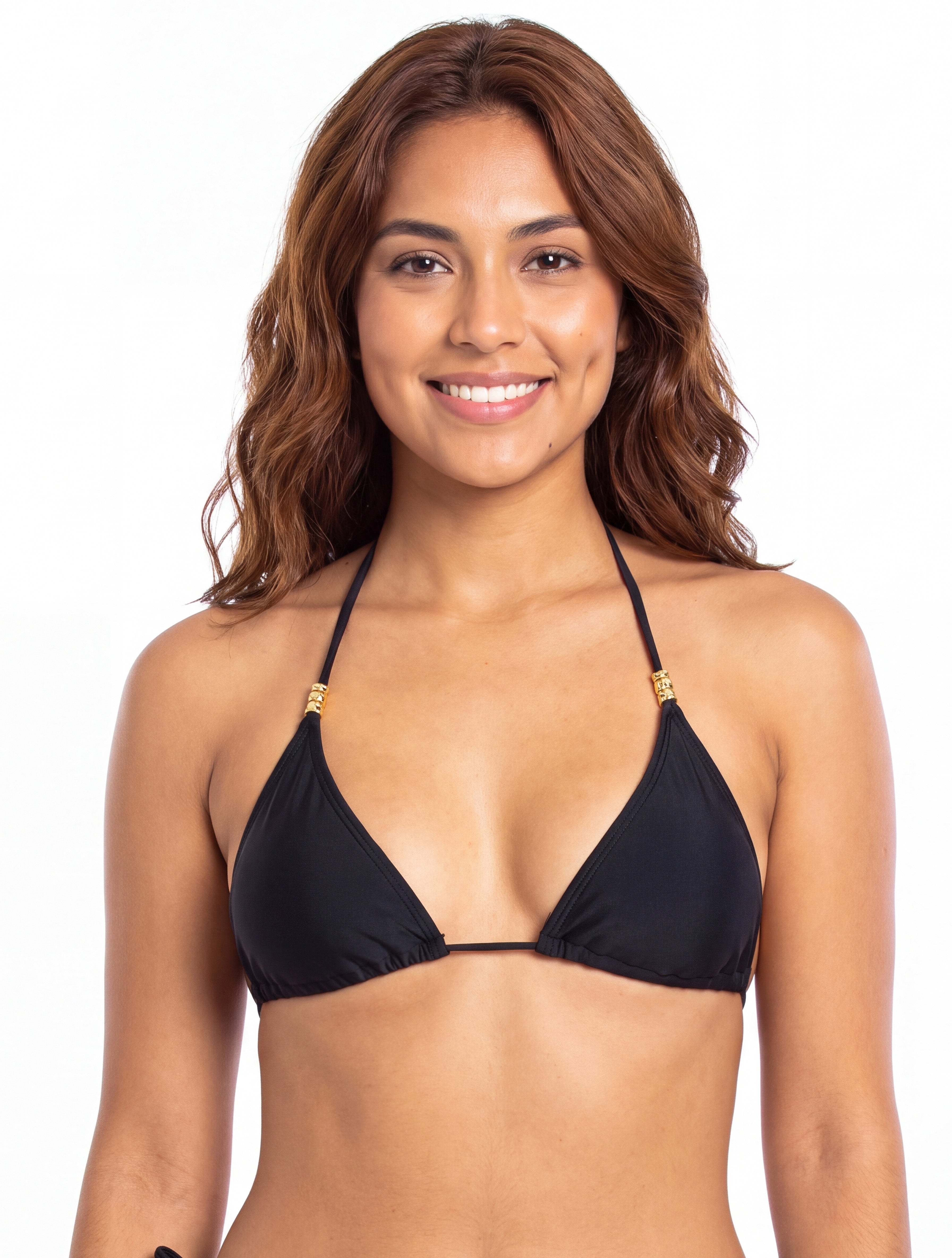 Bikini triángulo clásico negro